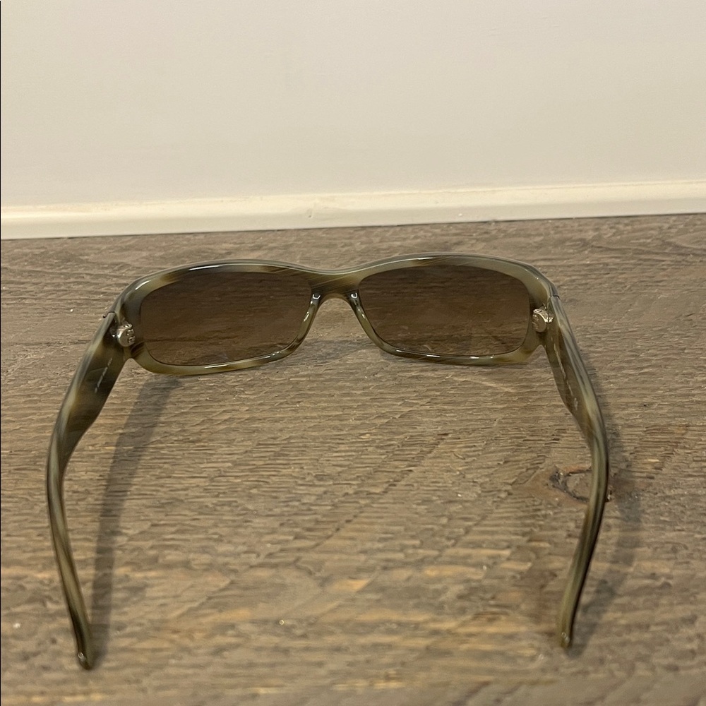 NWOT VTG Burberry 135 8483/S BXCD 57 14 Wmns Olive Nova Check Sunglasses - Picture 8 of 11